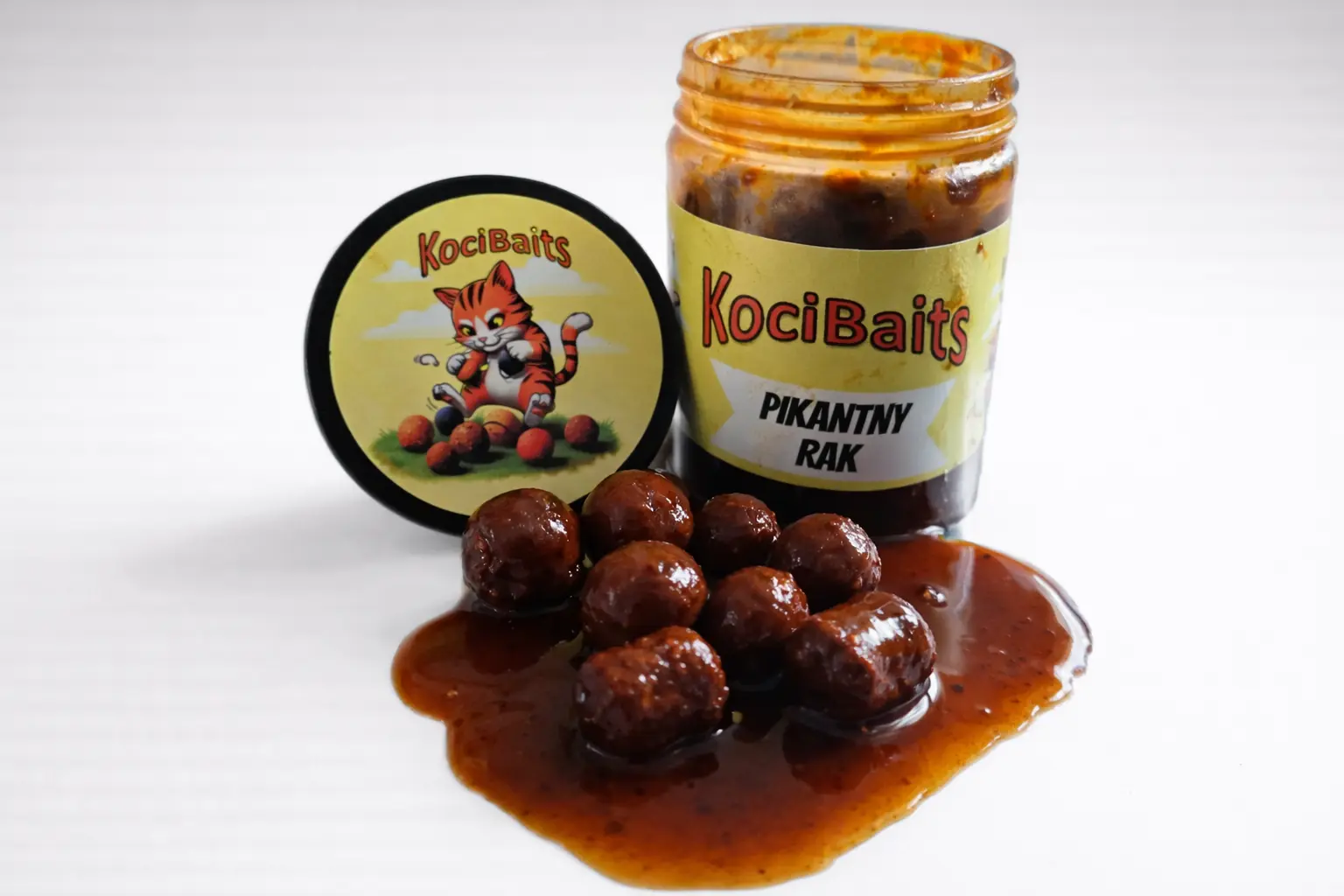 Kulki Haczykowe Tonące w Zalewie 200ml Pikantny Rak
