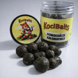 Kocibaits_Kulki_Haczykowe_Zbalansowane_Waftersy_Pomarańcza_Kałamarnica