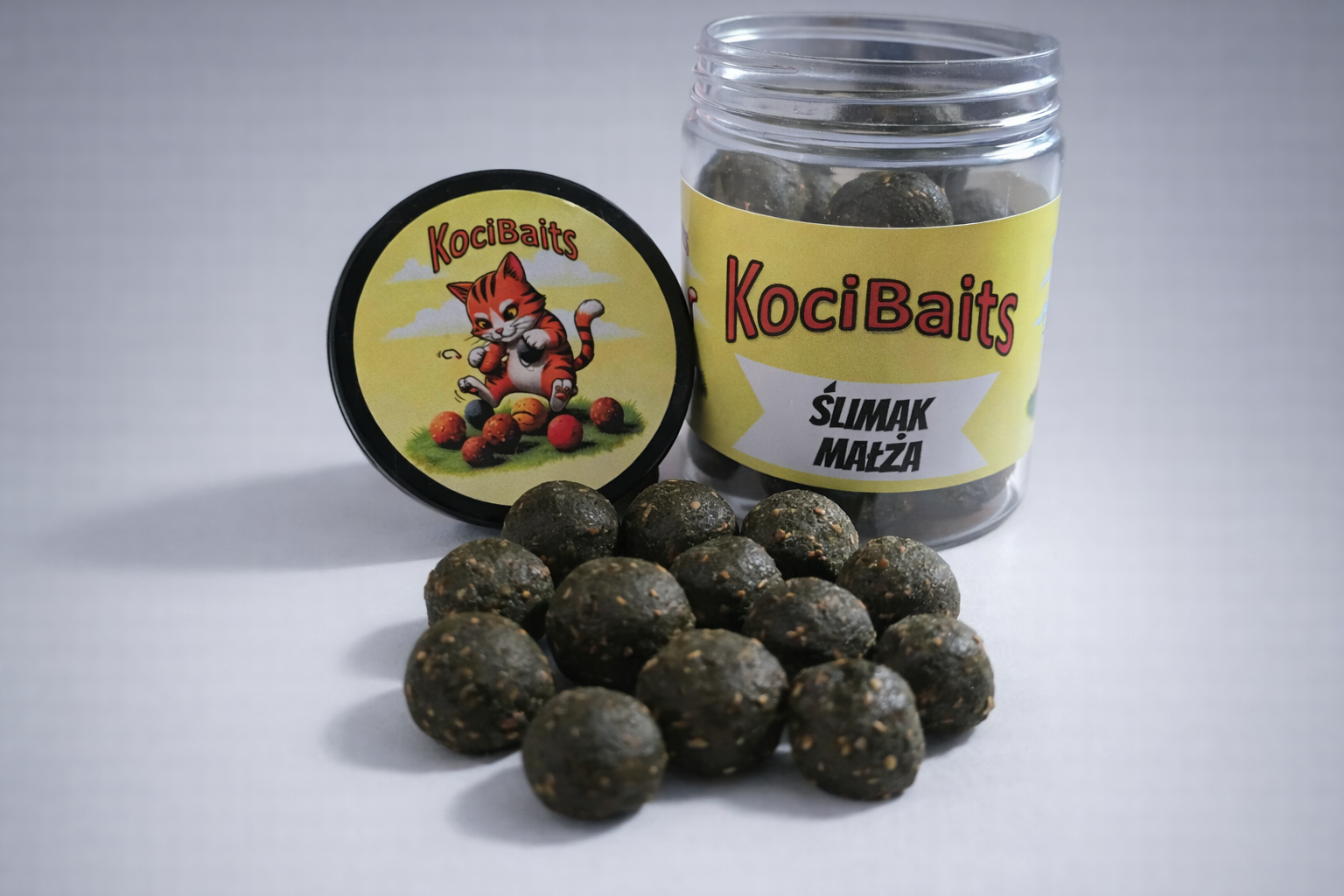 Kocibaits_Kulki_Haczykowe_Zbalansowane_Waftersy_Ślimak_Małża