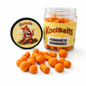 Kulki Haczykowe Pływające (Pop'Upy) 250ml Pomarańcza Kałamarnica