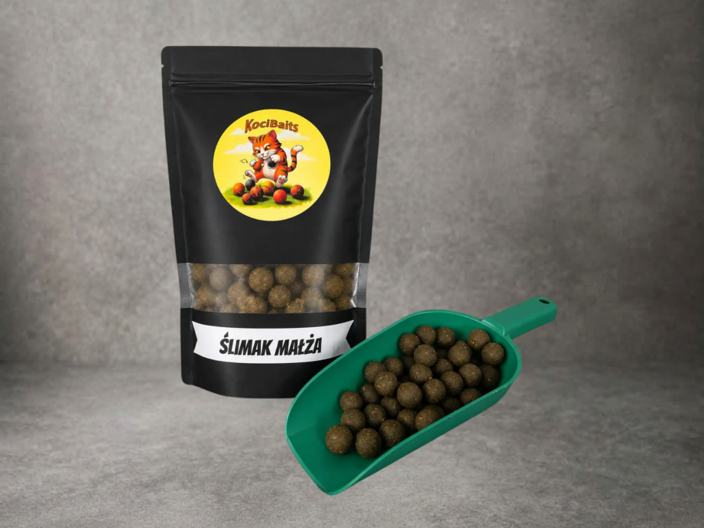 Kulki zanętowe PREMIUM 1KG/5KG Ślimak Małża